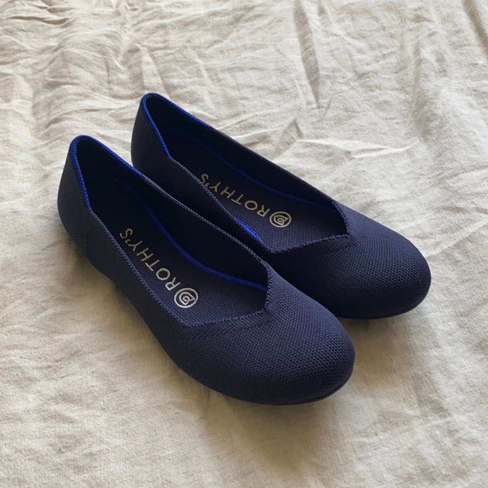 Rothy’s Flat / Ballet Flat - Maritime Navy - New